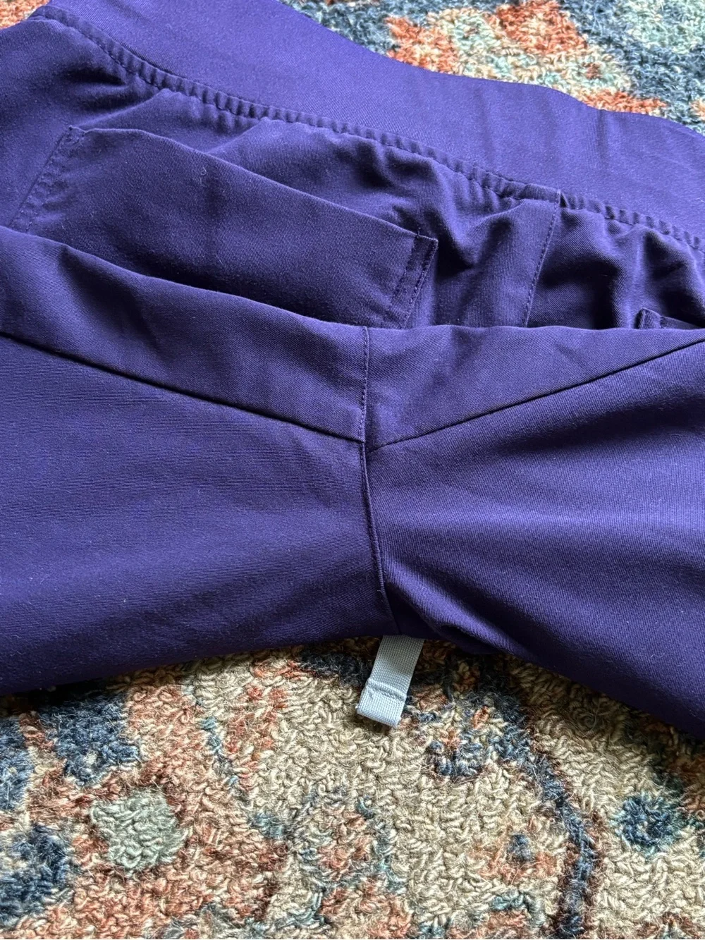 FIGS Women’s Jogger Scrub Pants in Purple Jam - Picture 5 of 7